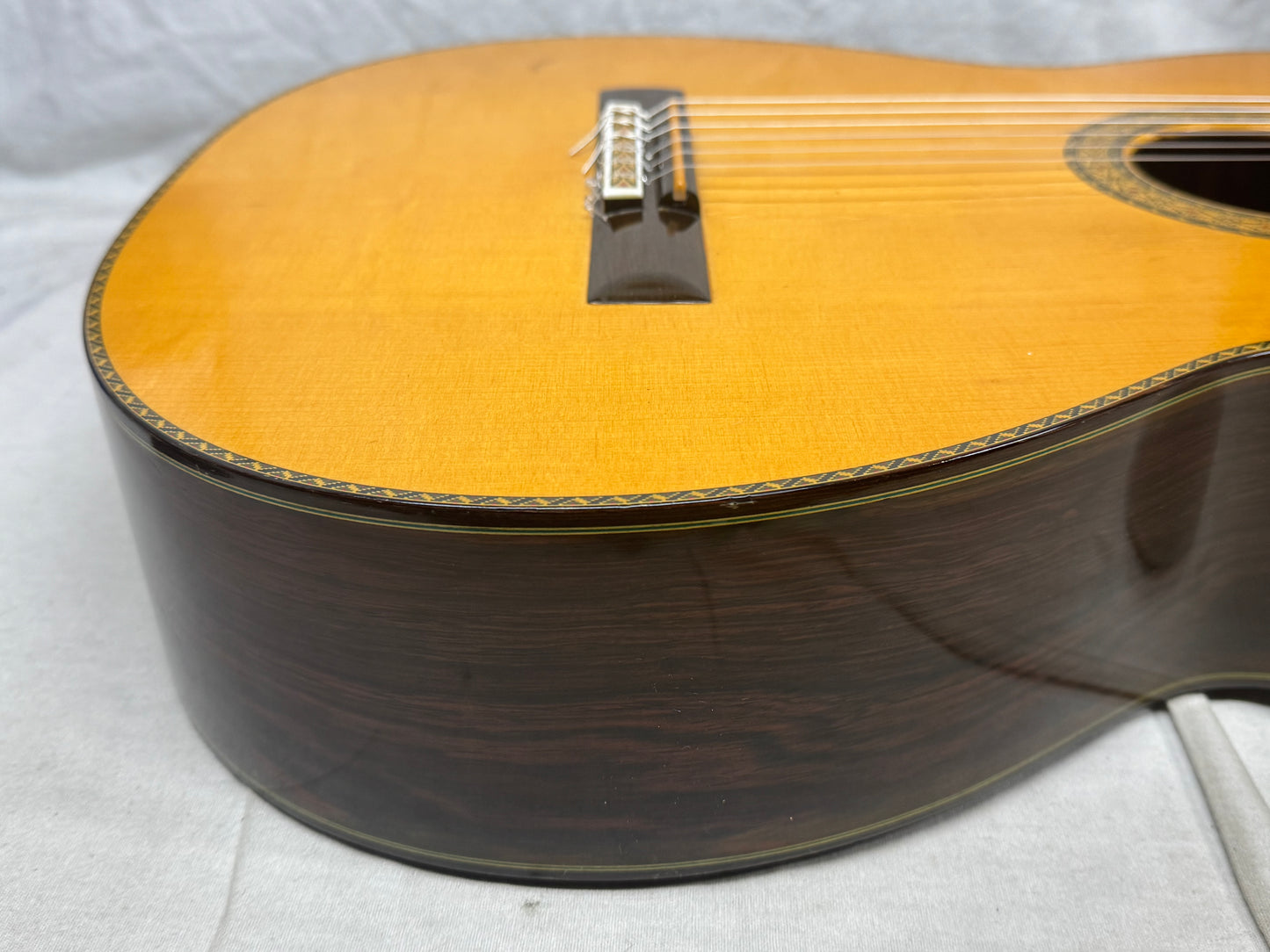 Masaru Kohno Classical Acoustic Guitar with Case - MIJ Made In Japan - previously owned by Charlie Byrd 1979