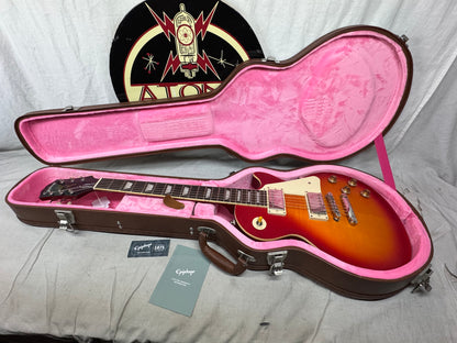 Epiphone Inspired by Gibson Custom IGC Masterbilt '59 1959 Les Paul Standard Guitar with Case 2022