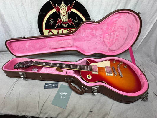 Epiphone Inspired by Gibson Custom IGC Masterbilt '59 1959 Les Paul Standard Guitar with Case 2022