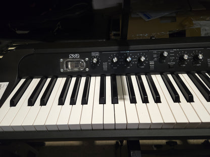 Korg SV2-88 Stage Vintage Digital Piano 2018 - Present - Black with White / Black Keys - Local Pickup Only