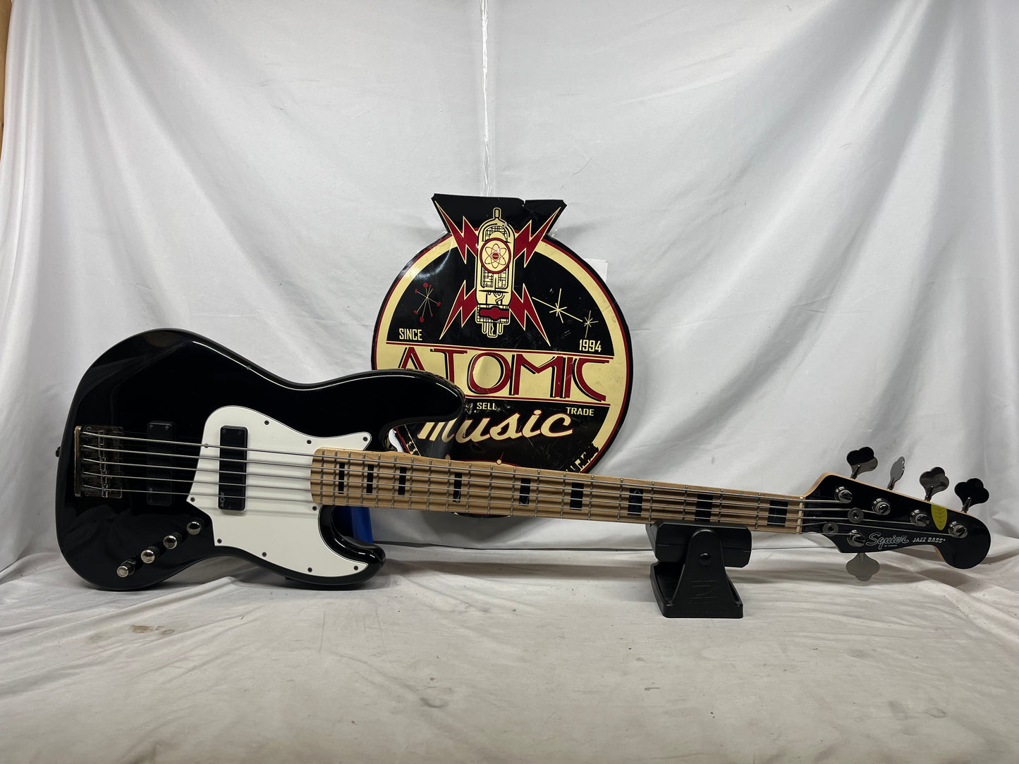 Squier Contemporary Active Jazz Bass HH V 5-String Electric Bass 2019 - Black