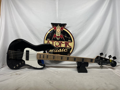 Squier Contemporary Active Jazz Bass HH V 5-String Electric Bass 2019 - Black