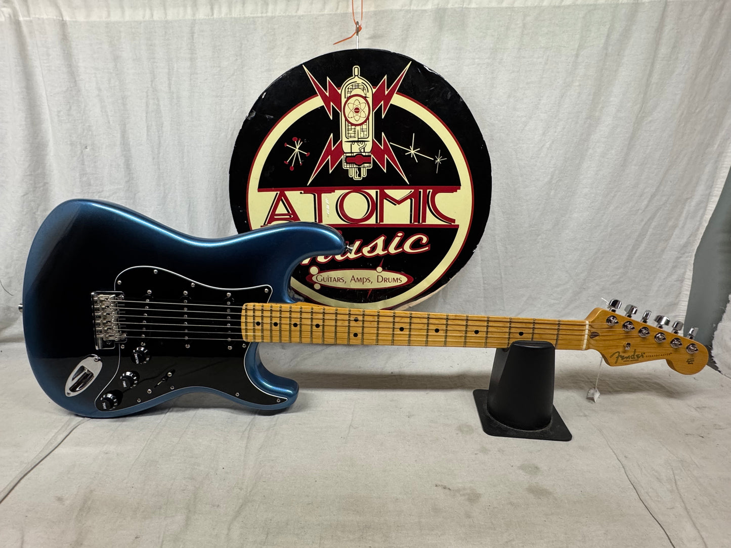 Fender American Professional II 2 Stratocaster Guitar with Case 2021 - Dark Night / Maple neck