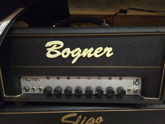 Bogner Atma 3-Channel 18-Watt Guitar Amp Head 2010s - Black Helios Shell - Local Pickup Only