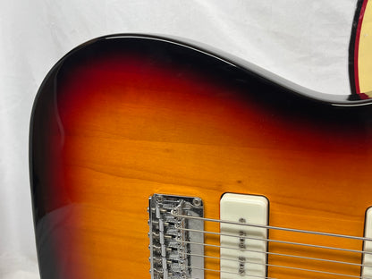 Squier Paranormal Baritone Cabronita Telecaster Tele Electric Guitar - 3-Color Sunburst