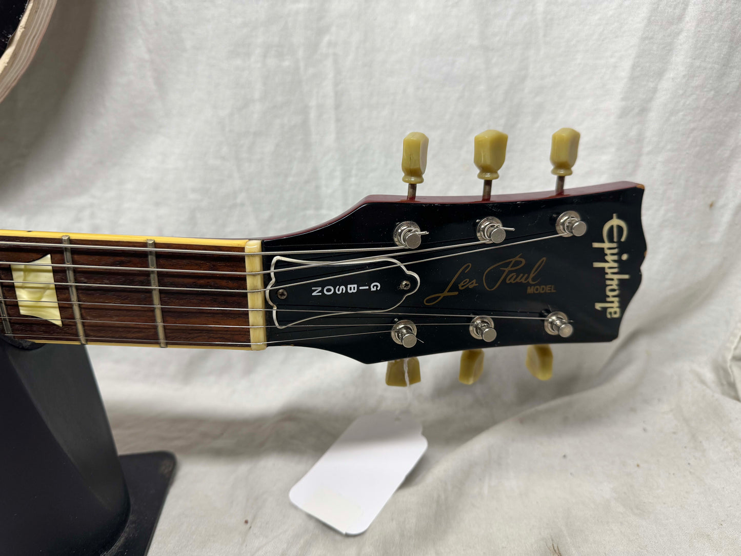 Epiphone Les Paul Guitar with Case - Open Book Headstock - MIJ Made In Japan