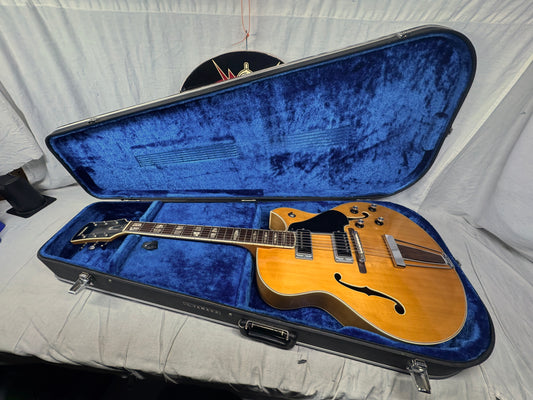 Yamaha AE-11 ae11 Archtop Electric Hollowbody Guitar with Case - Natural