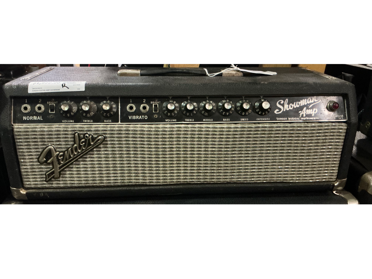 Fender Showman Amp Tube Guitar Amplifier Head - Local Pickup Only