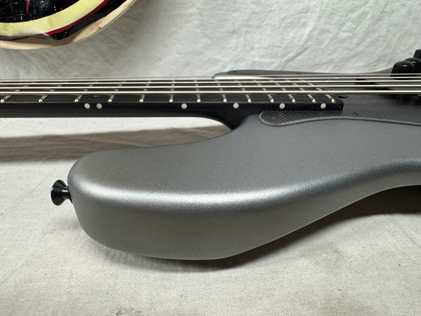 Brubaker JXB-USA-5 JXB-5 jxb5 5-string Bass with Bag 2025 - Silver Steel Satin