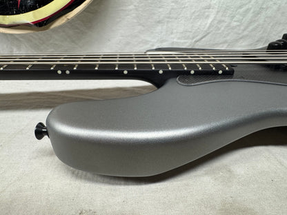 Brubaker JXB-USA-5 JXB-5 jxb5 5-string Bass with Bag 2025 - Silver Steel Satin