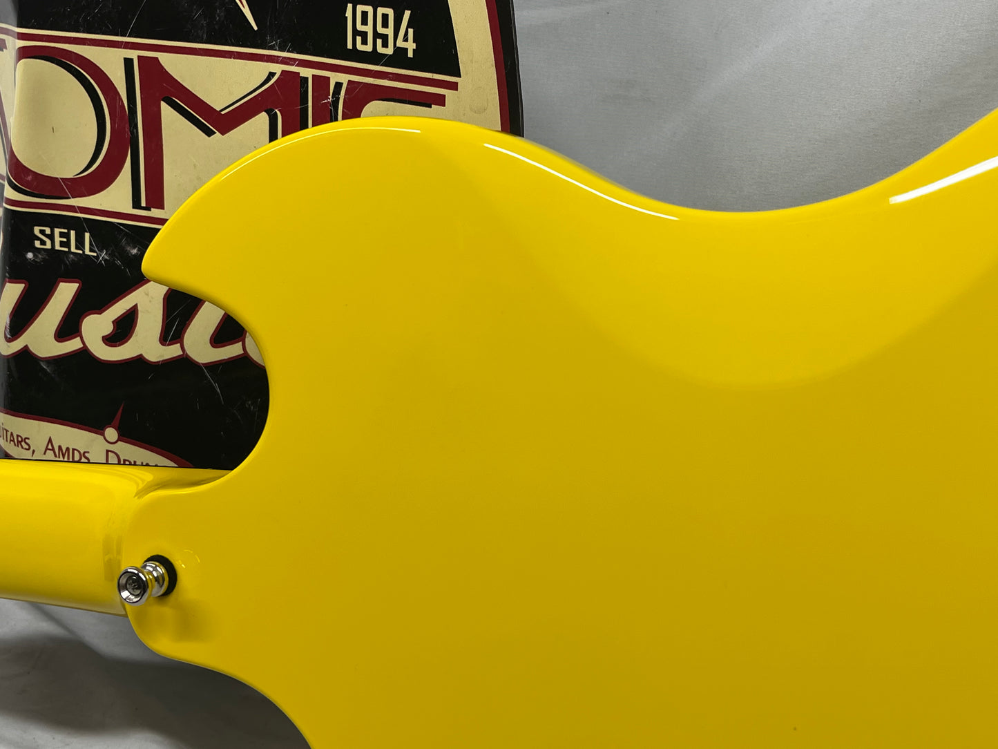 Guild Polara Doublecut HH Electric Guitar - Voltage Yellow