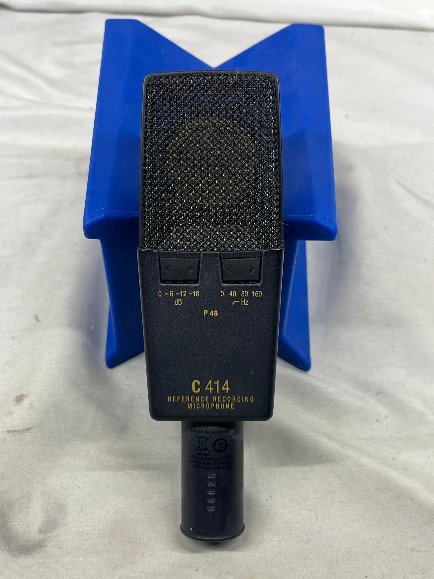 AKG C414 XLII XL2 Large Diaphragm Multipattern Condenser Microphone with Shock Mount and Case