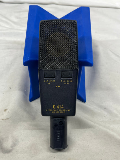 AKG C414 XLII XL2 Large Diaphragm Multipattern Condenser Microphone with Shock Mount and Case