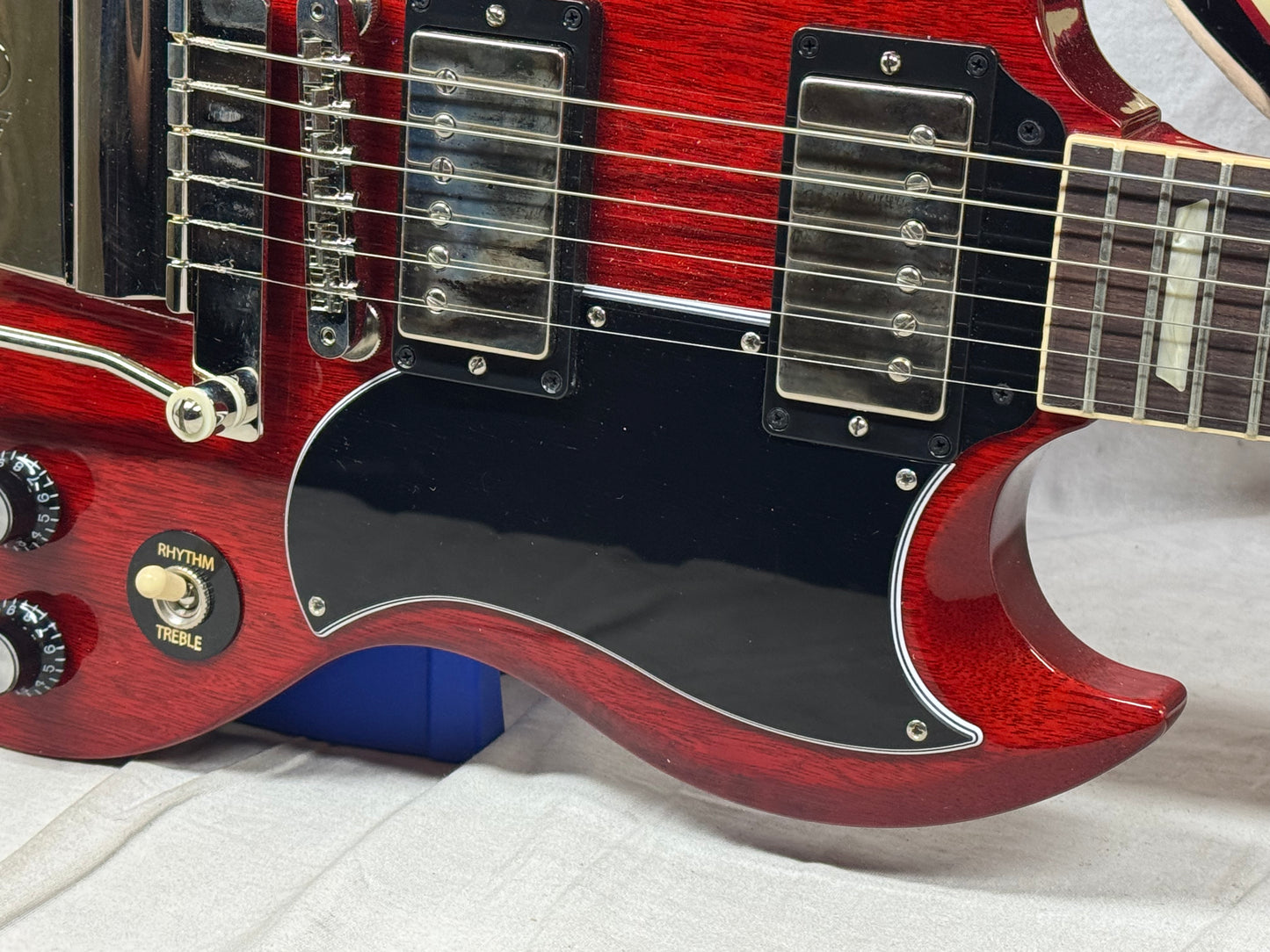 Gibson SG61V00VENH1 SG Standard '61 Maestro Vibrola Guitar with Case 2024 - Vintage Cherry