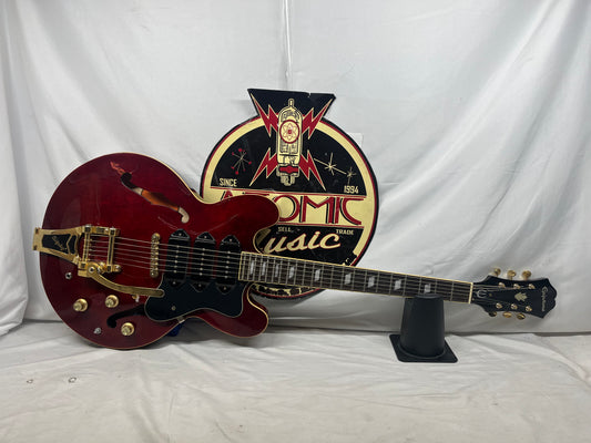 Epiphone Riviera P93 WR Semi-Hollow Body Electric Guitar - Wine Red