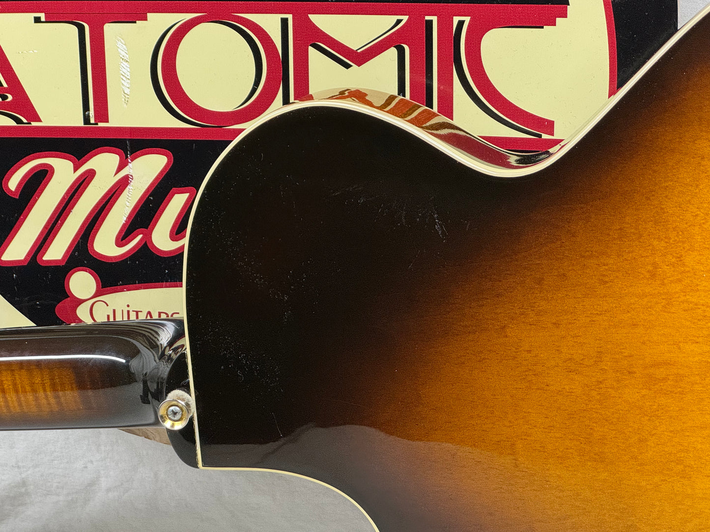 Gibson Howard Roberts Fusion Semi-Hollowbody Guitar with Lollartron pickups + Case - pro headstock repair! 1988