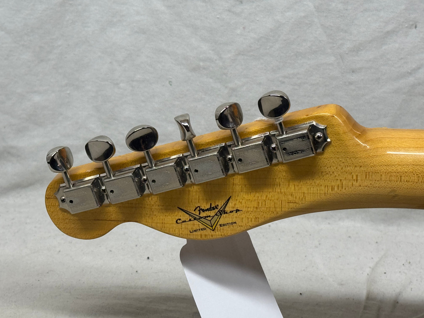 Fender USA Custom Shop Limited Edition Full Throttle Esquire Relic Telecaster Guitar with Case 2003 - Gold / Maple neck