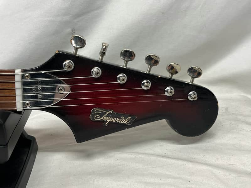 Teisco Imperial Hollow Body Electric Guitar - Image 7