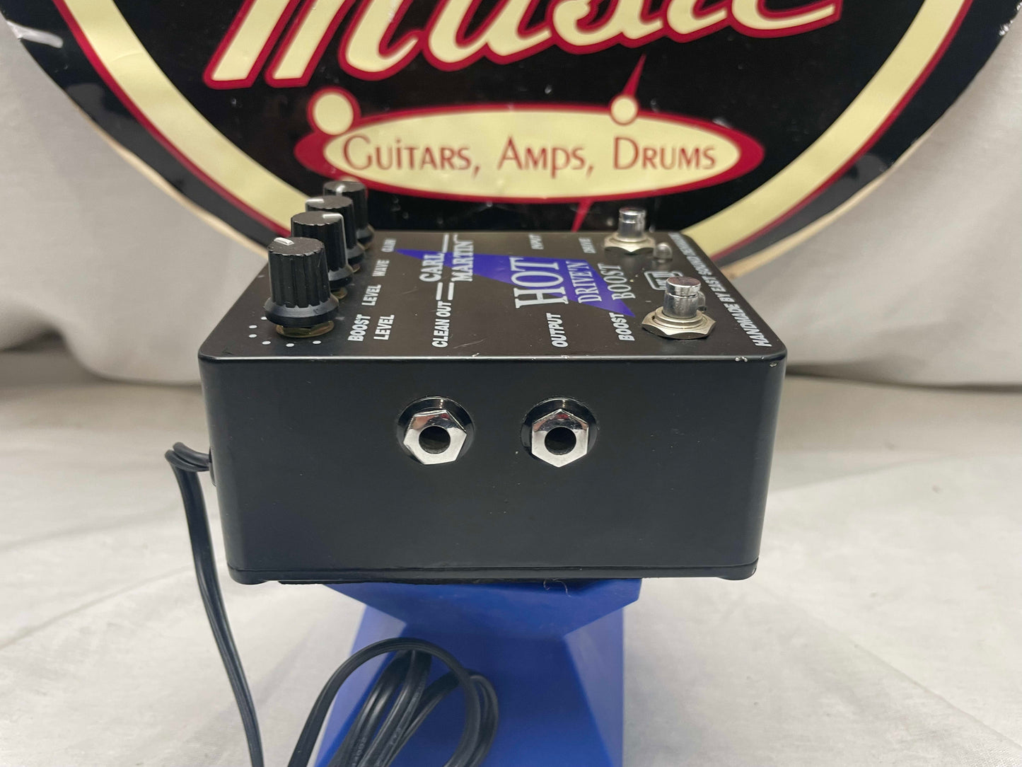 Carl Martin Hot Drive 'N Boost MkII mk ii 2 Boost Overdrive Pedal