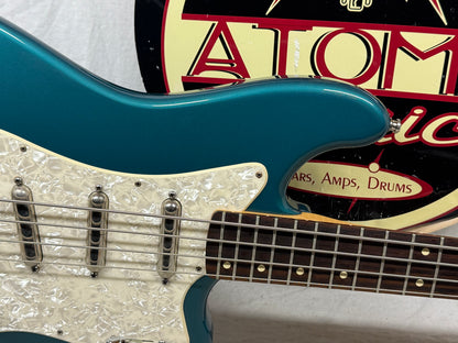 Fender Classic Player Rascal 4-string Bass 2014 - Ocean Turquoise / Rosewood fingerboard