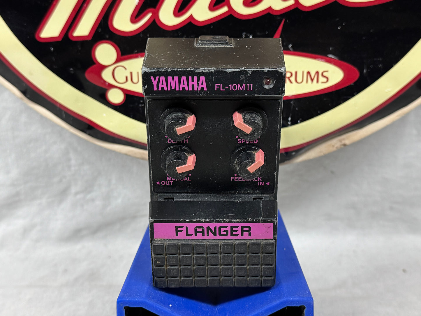 Yamaha FL-10MII fl-10 fl10 mii m2 Flanger Pedal - missing battery cover - MIJ Made In Japan