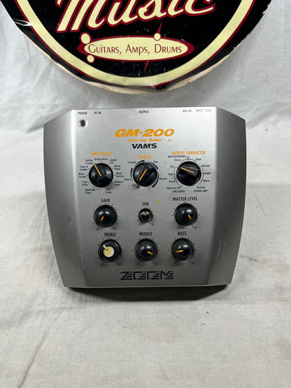 Zoom GM-200 gm200 Guitar Amp Modeler with Power Supply