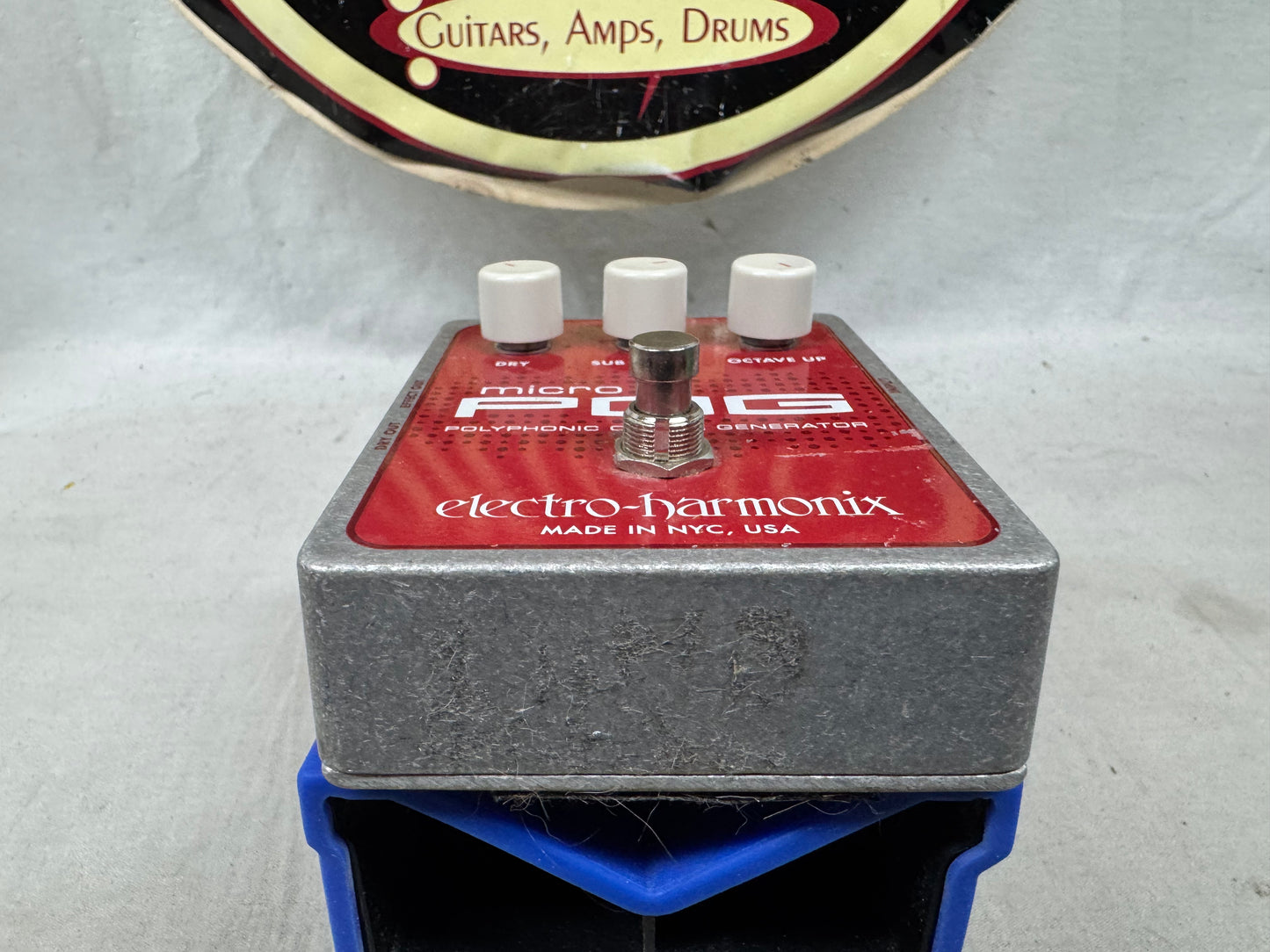 Electro-Harmonix Micro POG p.o.g. Polyphonic Octave Generator Pitch Shifter Harmonizer Pedal