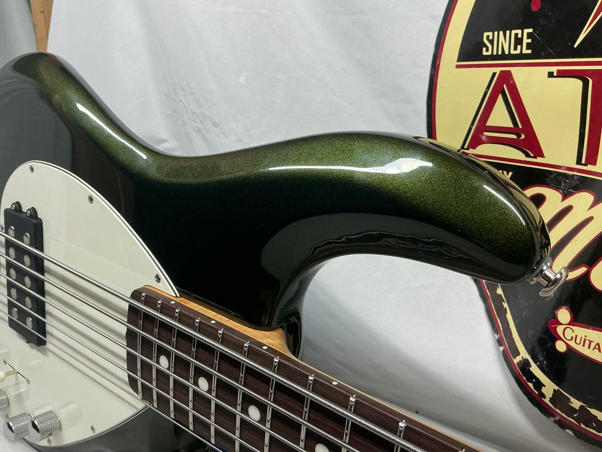 Ernie Ball Music Man StingRay sting ray 5H Bass with Soft Case - Fallout Green