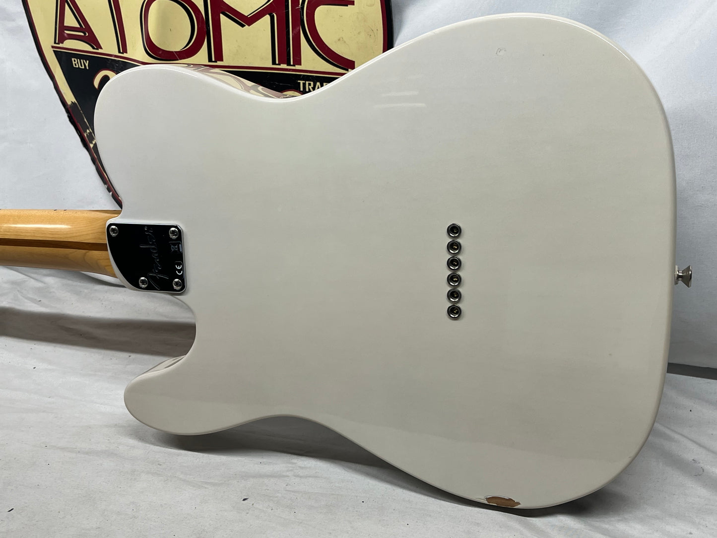 Fender Deluxe Nashville Telecaster Tele Electric Guitar - White Blonde