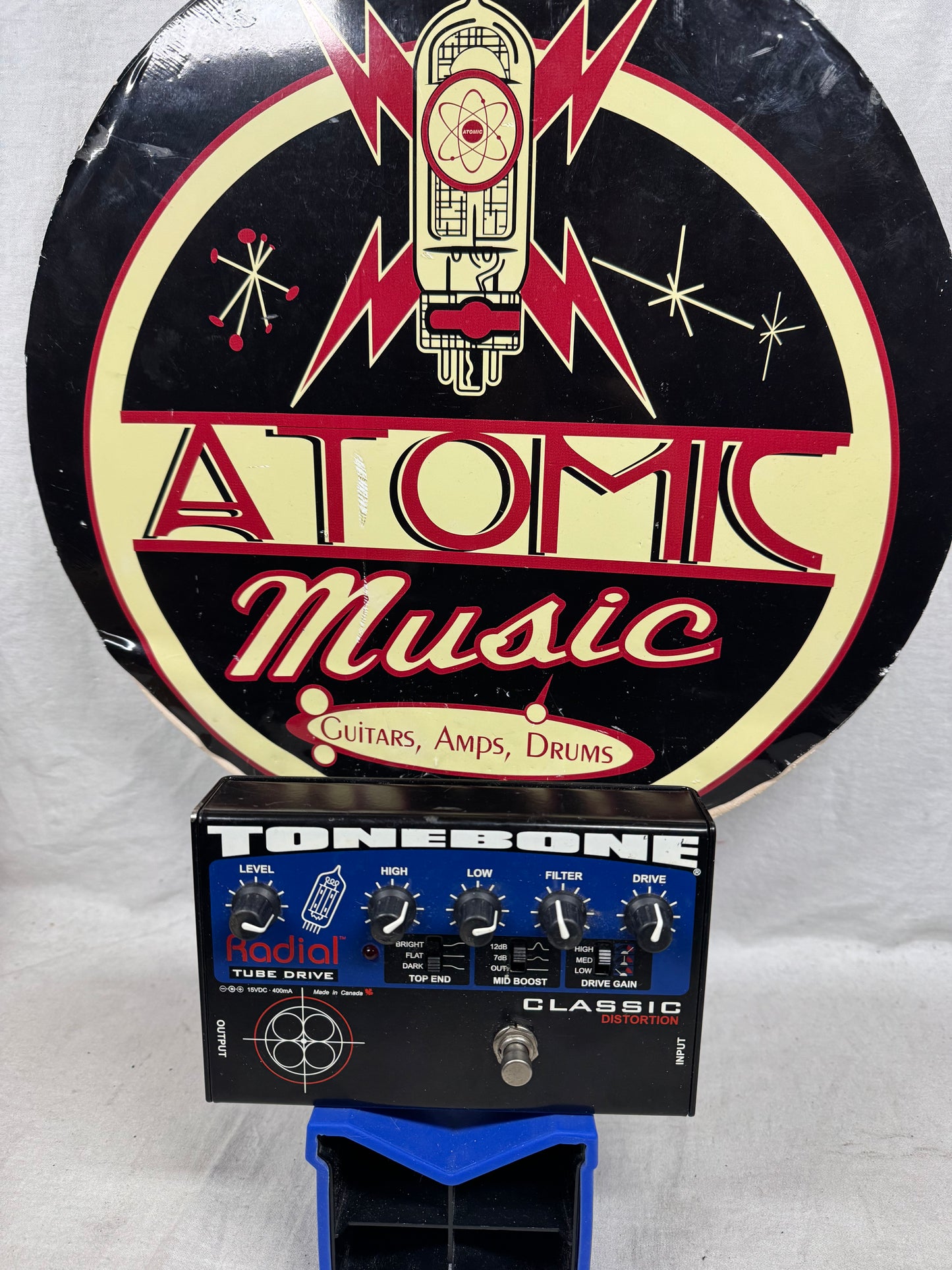 Radial Engineering ToneBone Series Classic Distortion Pedal with Power Supply