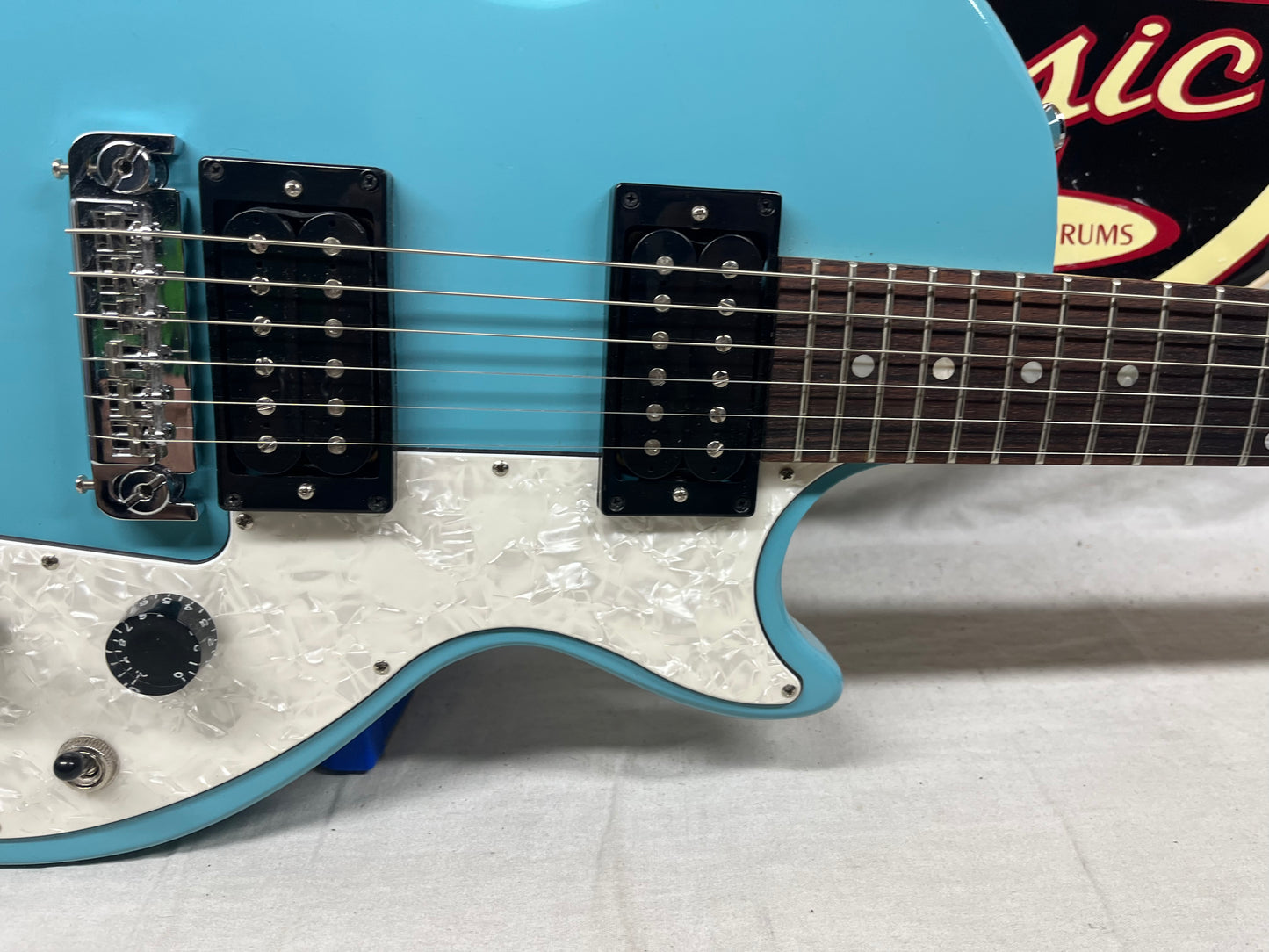 Gibson M2 Melody Maker Singlecut Guitar with Case 2017 - Teal