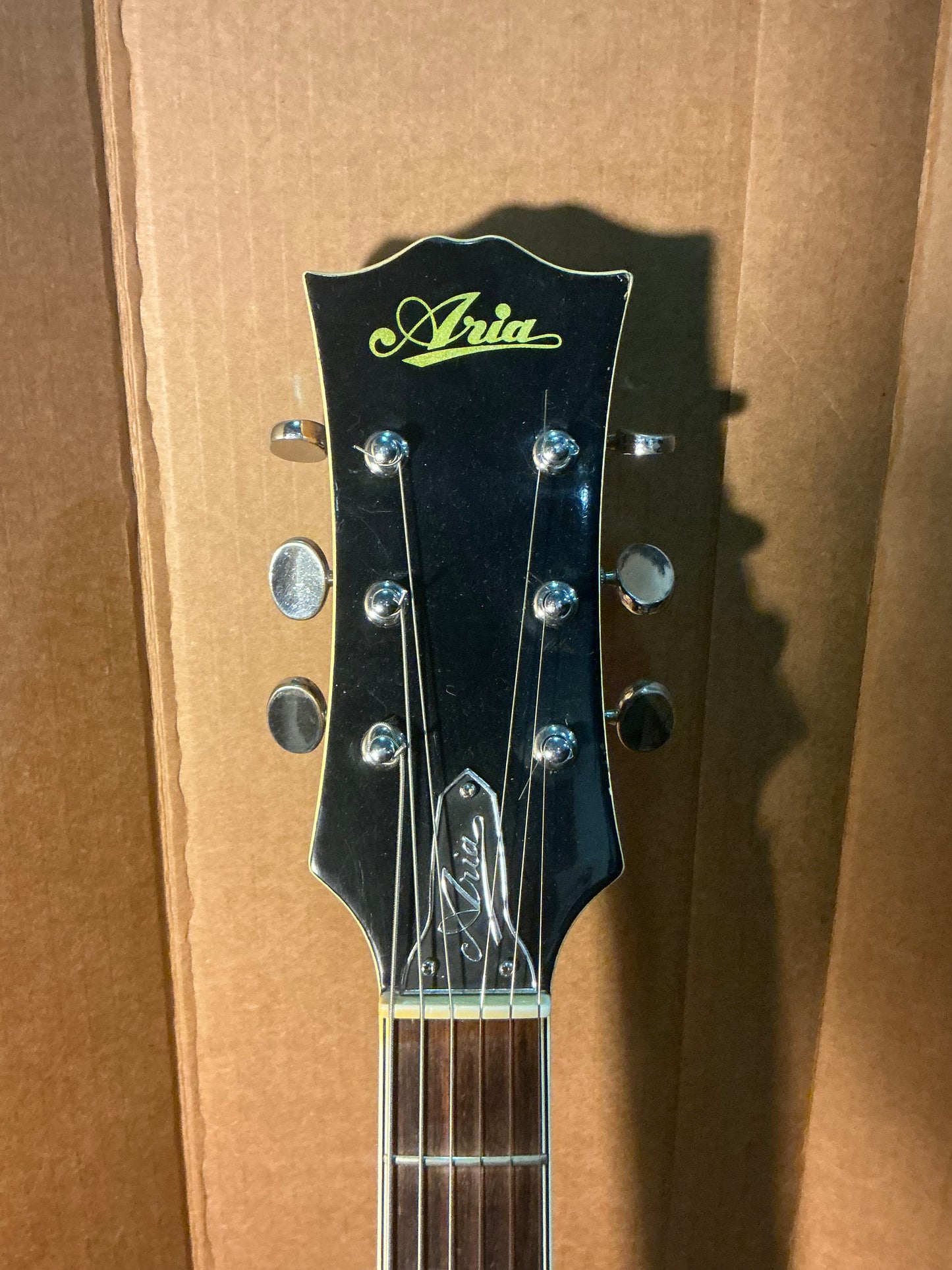 Aria 5102T Semi-Hollow Electric Guitar