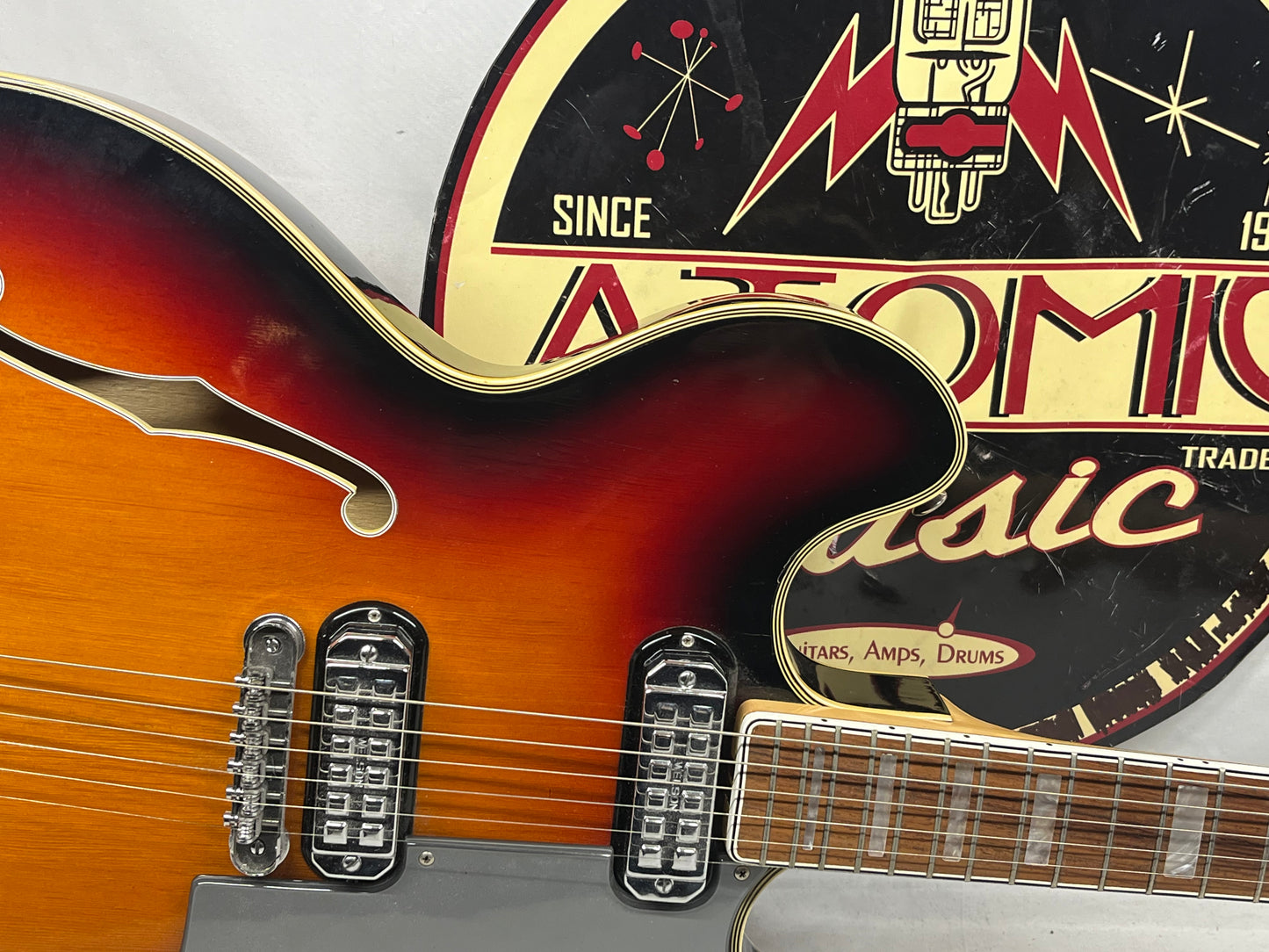 Welson 1960s DS2 Vintage Hollow Body Electric Guitar