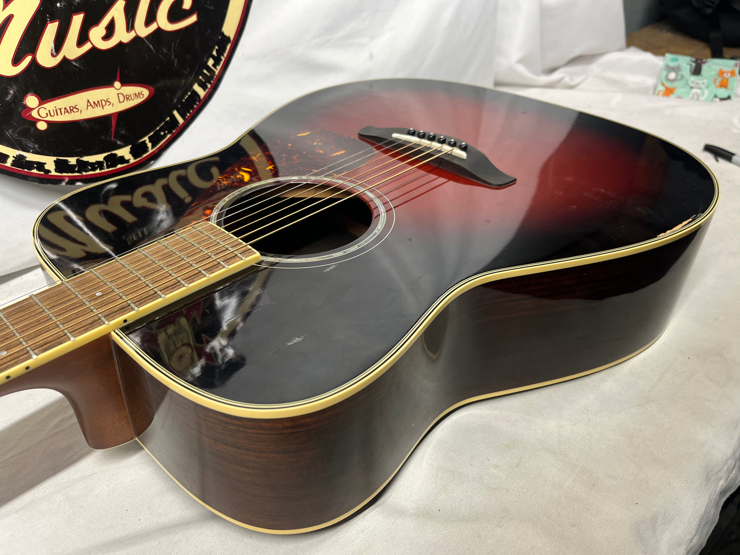 Yamaha FG730S Acoustic Guitar - Tobacco Brown Sunburst