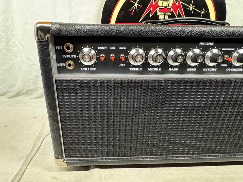 Amplified Nation PF 50W Phoenix Fury 50 Watt Tube Guitar Amplifier Head - Image 2