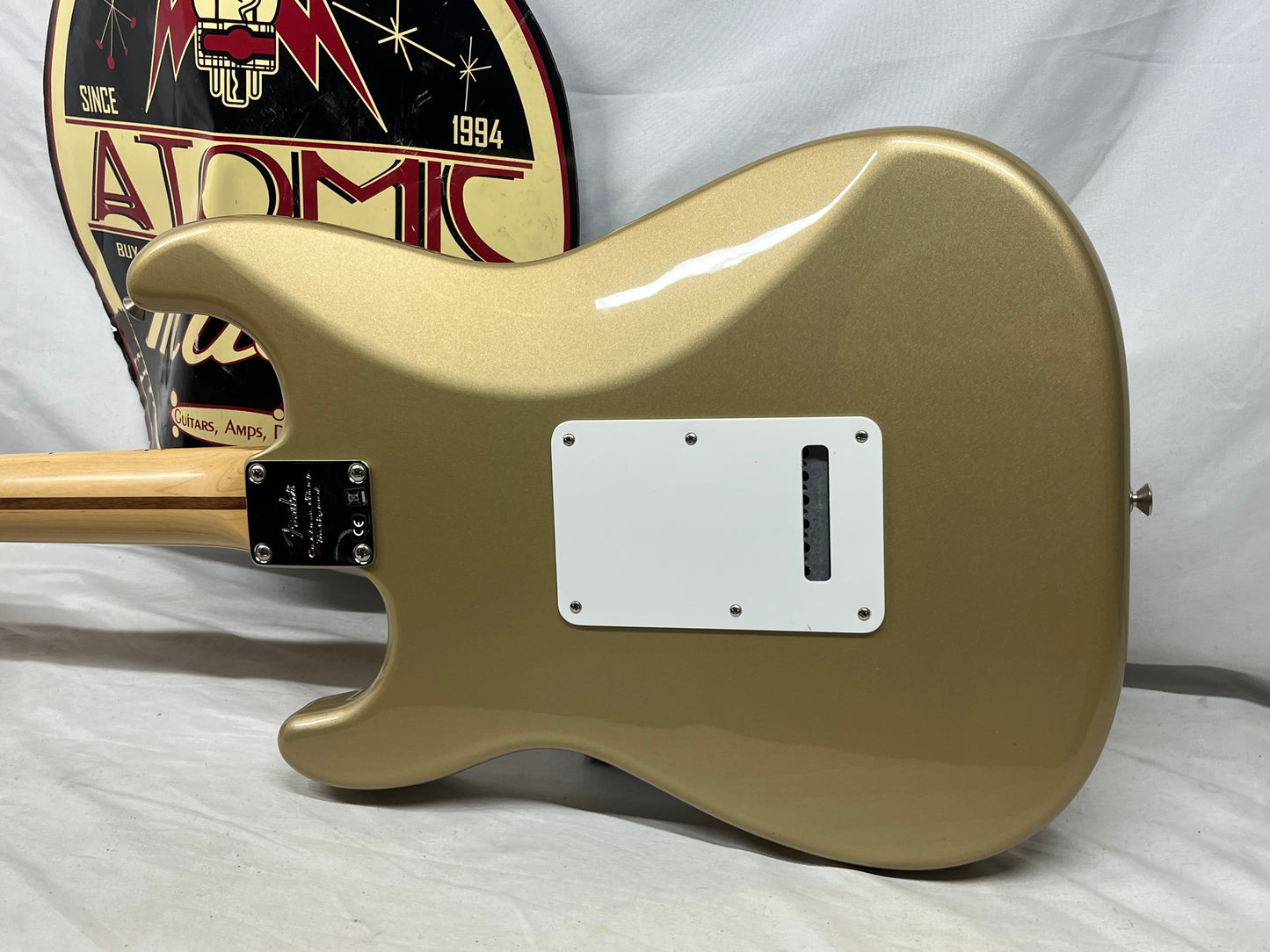 Fender Classic Player '50s Stratocaster Strat Electric Guitar MIM - Made in Mexico - Shoreline Gold