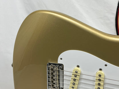 Fender Classic Player '50s Stratocaster Strat Electric Guitar MIM - Made in Mexico - Shoreline Gold