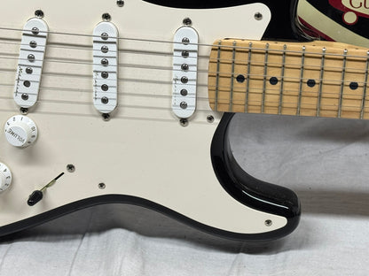 Fender USA Eric Clapton Stratocaster Guitar with Case 2006 - Black / Maple neck