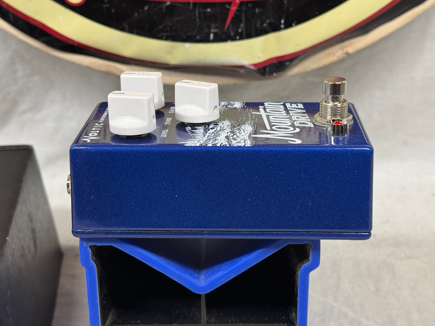 Voltic Electronic Devices M Drive Mountain Drive Overdrive Pedal with Box