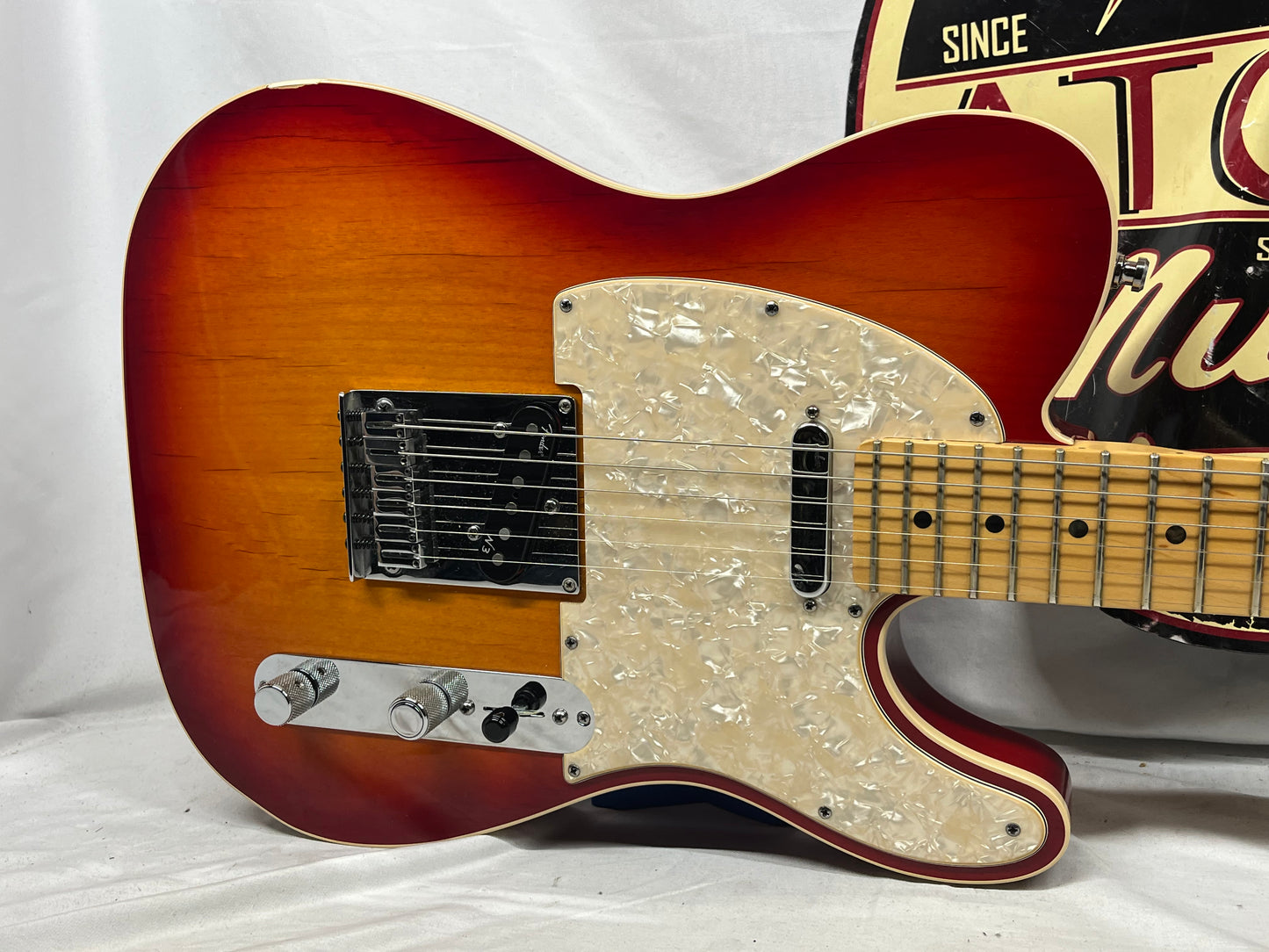 Fender American Telecaster Tele Deluxe Electric Guitar with Hard Case