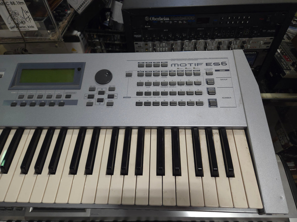 Yamaha Motif ES 6 Production Synthesizer 2000s - Local Pickup Only