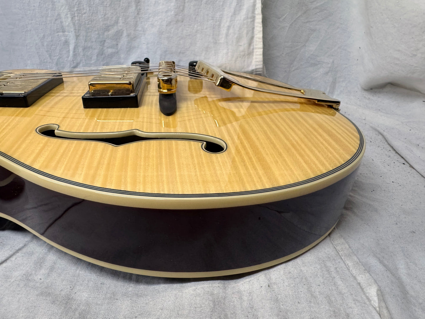 Eastwood Classic 6 TA PH Hollowbody Guitar with Case