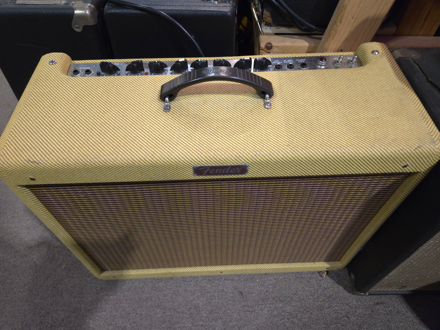Fender Blues Deluxe Reissue 2-Channel 40-Watt 1x12" Guitar Combo 2005 - Present - Tweed - Local Pickup Only