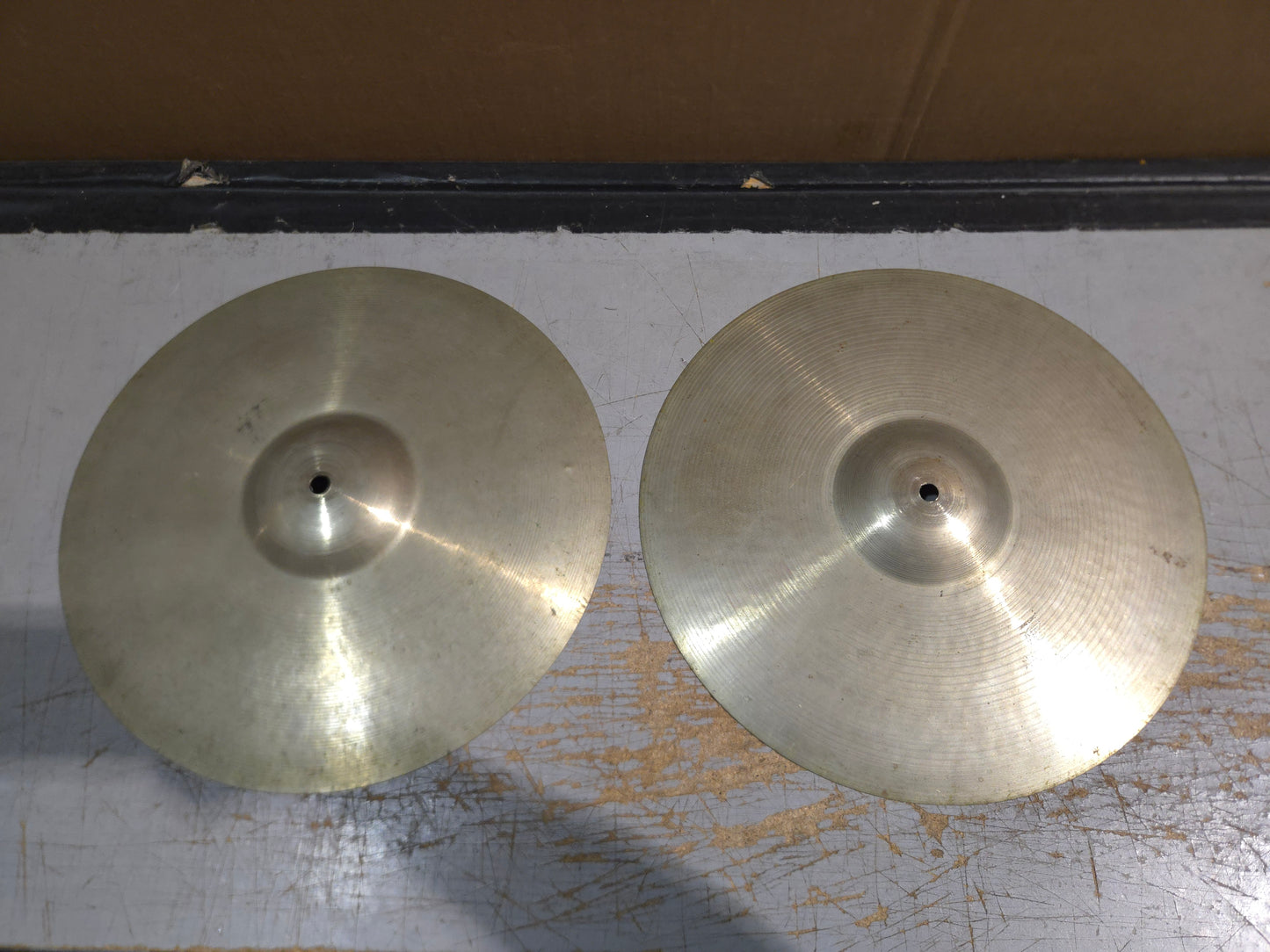 Paiste 13" Ludwig "3-Star" Hi-Hat Cymbals (Pair) 1956 - 1957 - Traditional