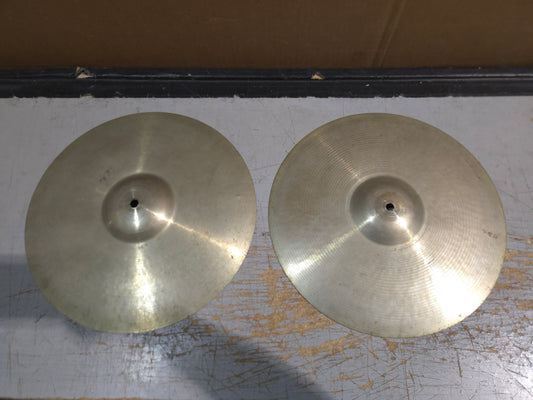 Paiste 13" Ludwig "3-Star" Hi-Hat Cymbals (Pair) 1956 - 1957 - Traditional