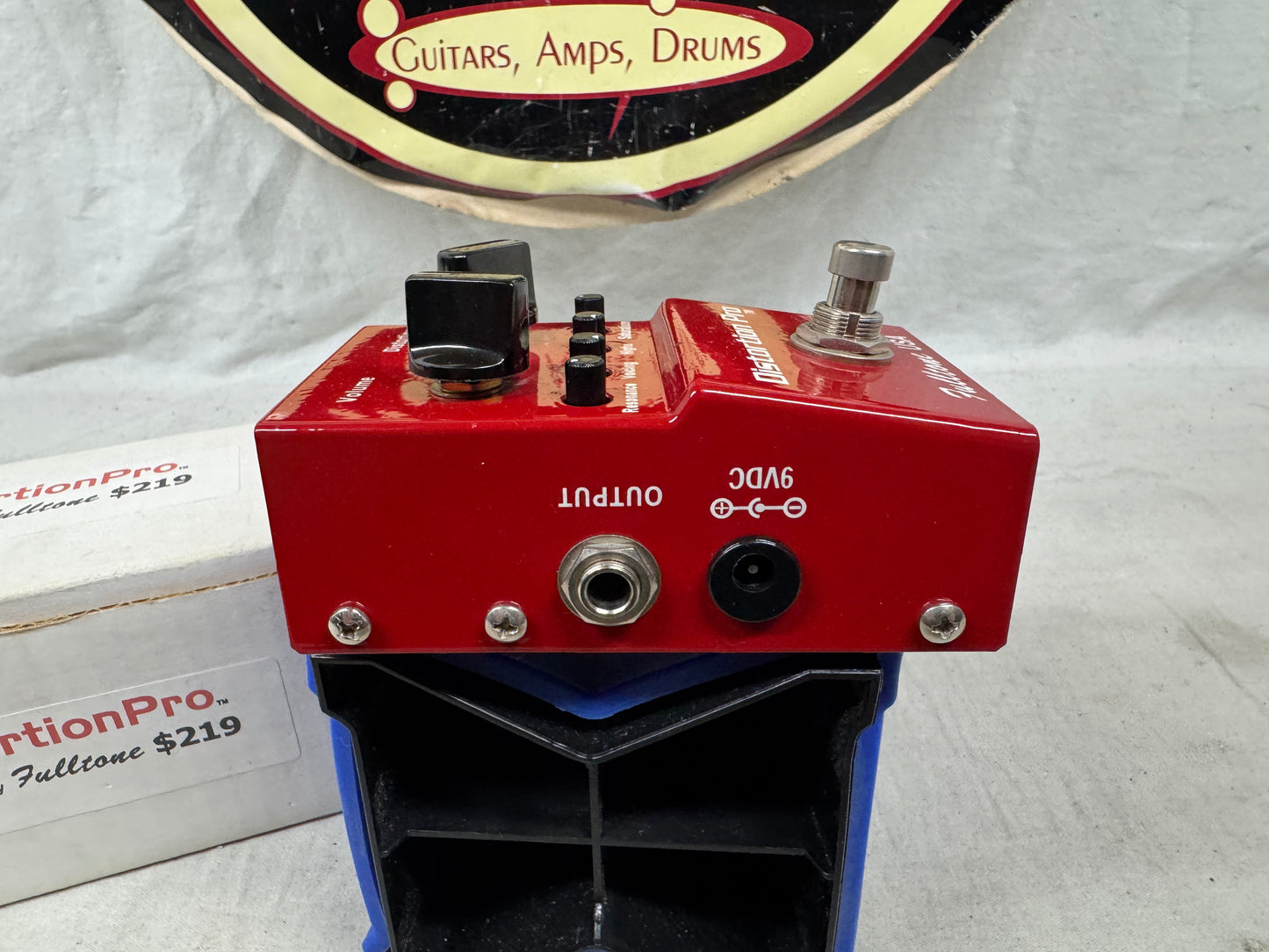 Fulltone DP-1 dp1 Distortion Pro Distortion Pedal with Box 2001