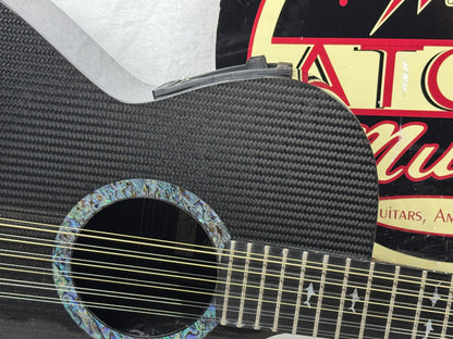 RainSong WS 3000 ws3000 12-string Acoustic Guitar with Case 2004