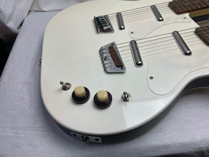 Danelectro DB-612 12/6 Doubleneck Semi-Hollowbody Guitar - Image 6