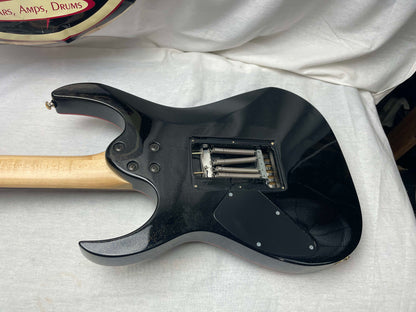 Ibanez RG Series RG08LTD Guitar 2008 Spring Special Limited Edition - Sakura Blast JPB Japan Black with Red Binding