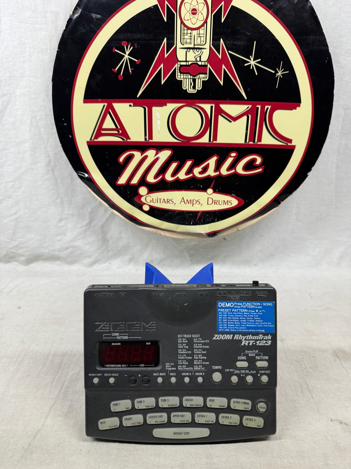 Zoom RT-123 rt123 RhythmTrak Drum Machine